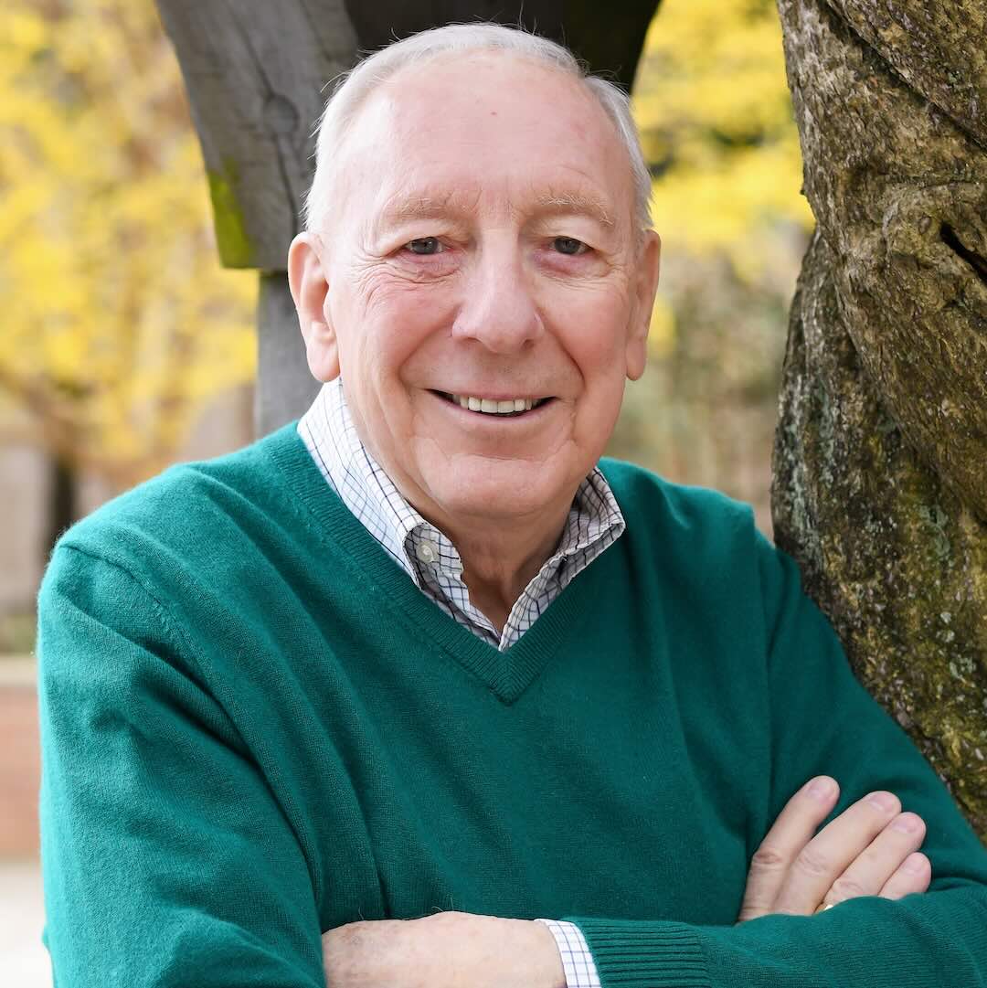 Dennis Dalton at his desk